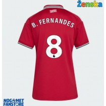 Manchester United Bruno Fernandes #8 Domaci Dres za Ženska 2026-27 Kratak Rukav
